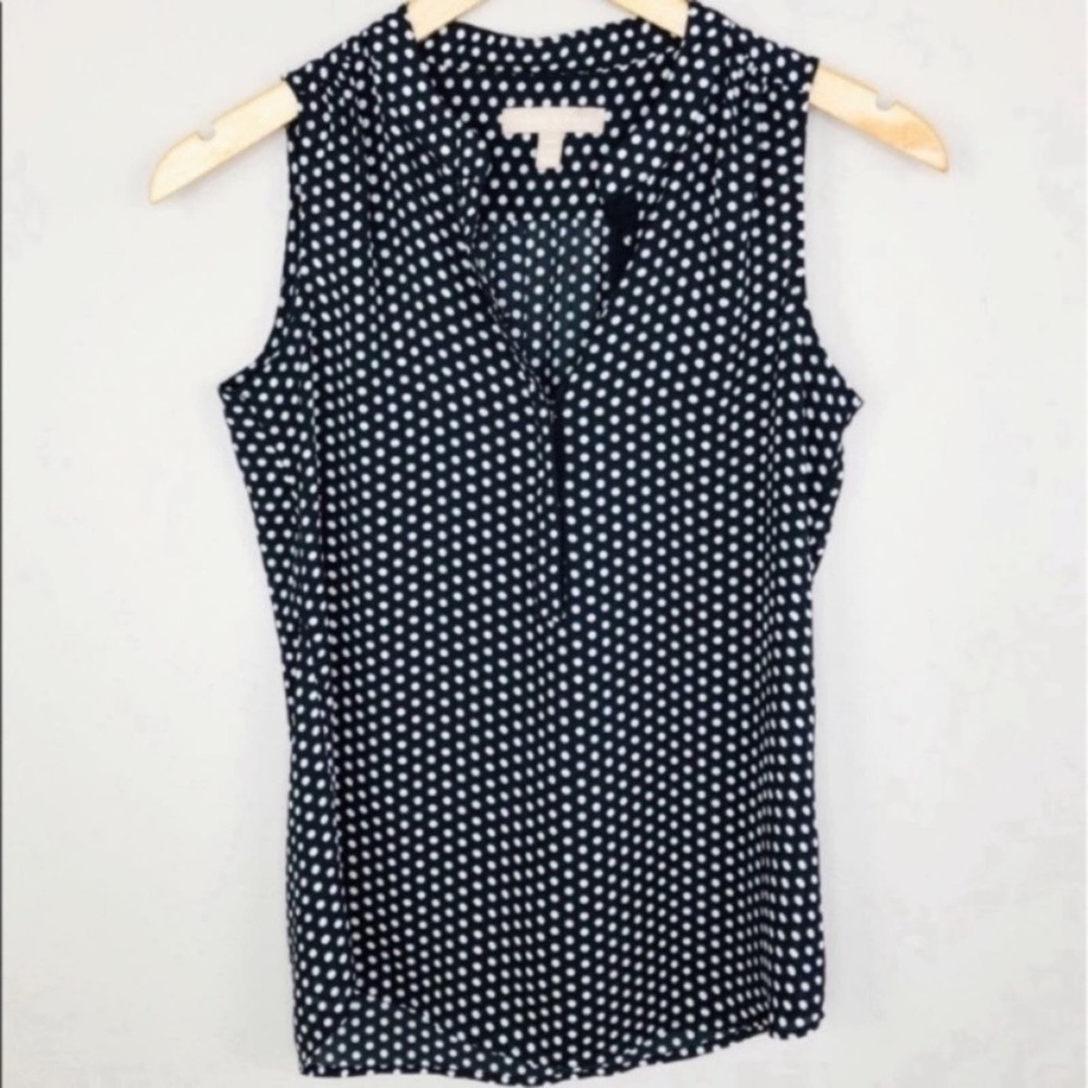 BANANA REPUBLIC Polka Dot Blouse, 00P